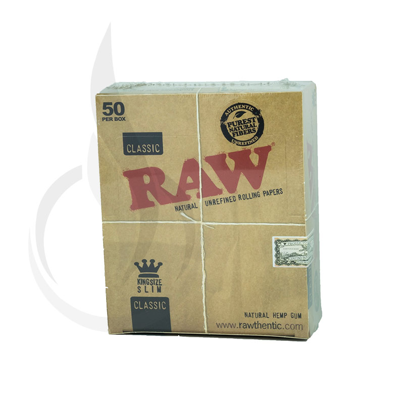 RAW 648 King Size Slim Box/50